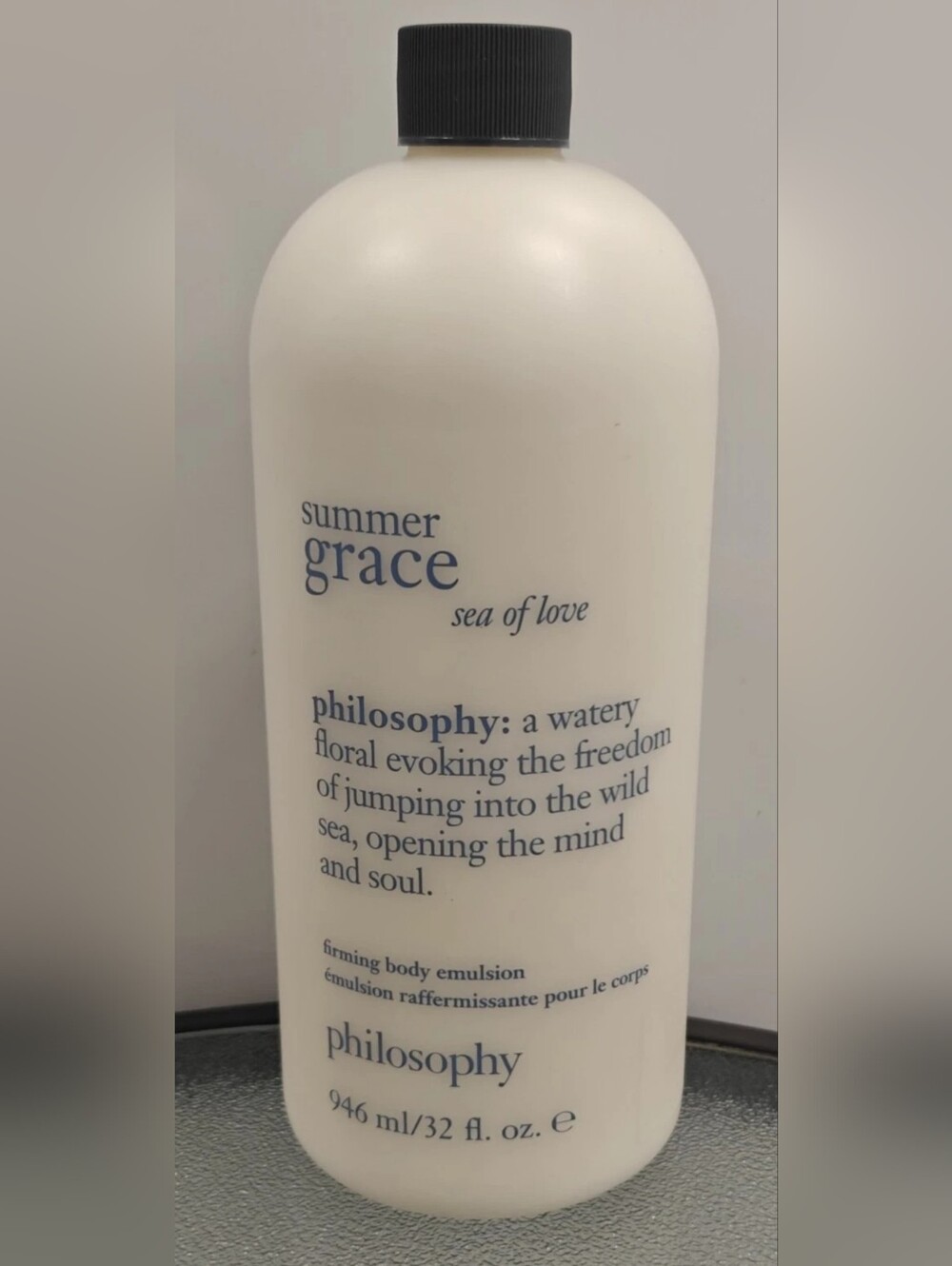 PHILOSOPHY SUMMER GRACE SEA OF LOVE SHAMPOO, SHOWER GEL, BUBBLE BATH 32 OZ